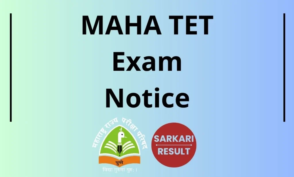 MAHA TET 2026: Check Maharashtra TET 2026 Notification Details like Eligibility, Paper Overview and Online Application Form shared here.