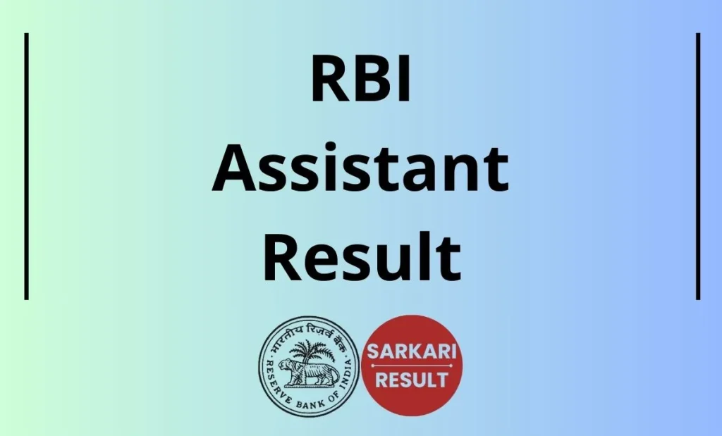 RBI Assistant Result 2026 for Prelims and Final Stage is shared on this page for the aspirants to fetch the selection list easily.