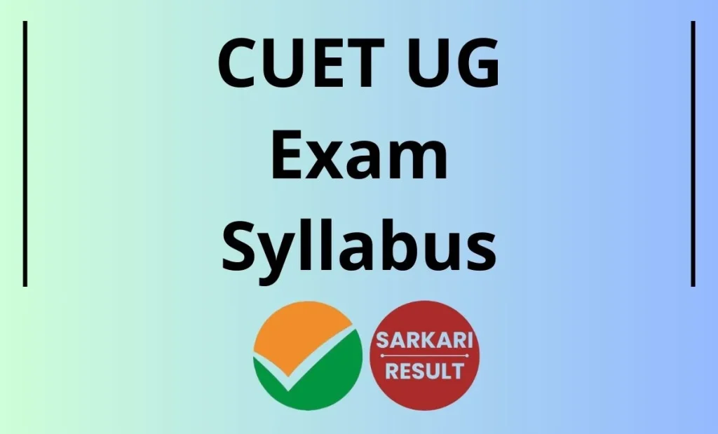 CUET UG Syllabus 2026 & Exam Pattern is shared on this page for the aspirants to let them prepare for the entrance exam.