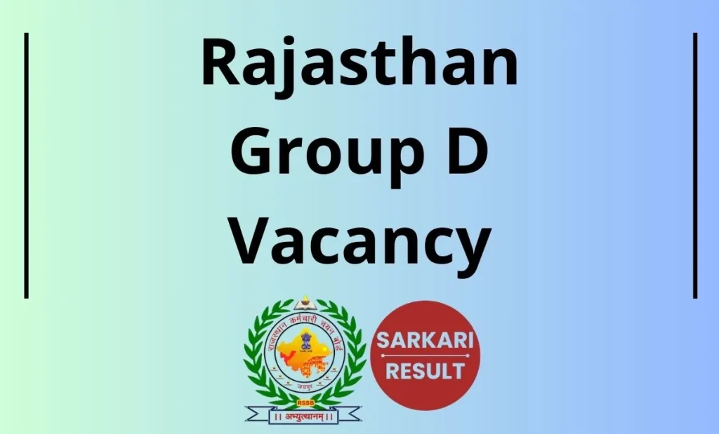 RSSB Class 4 Recruitment 2025 for the 53749 Group D / Fourth Class Vacancy Notification Details are shared on this page for the aspirants.