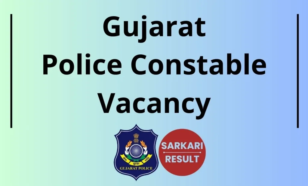 Gujarat Police Constable Recruitment 2025, Gujarat Police Constable Bharti 2025 Vacancy Application Process & More are available on this page