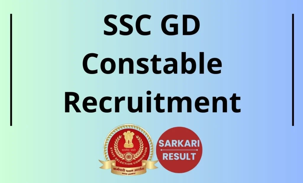 SSC GD Constable Recruitment 2025 Notification Out for 26146 Vacancies @ ssc.gov.in. Check the Details & Application Link on this page.