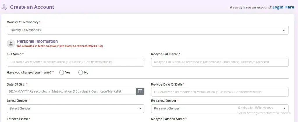 RRB Group D Registration Steps