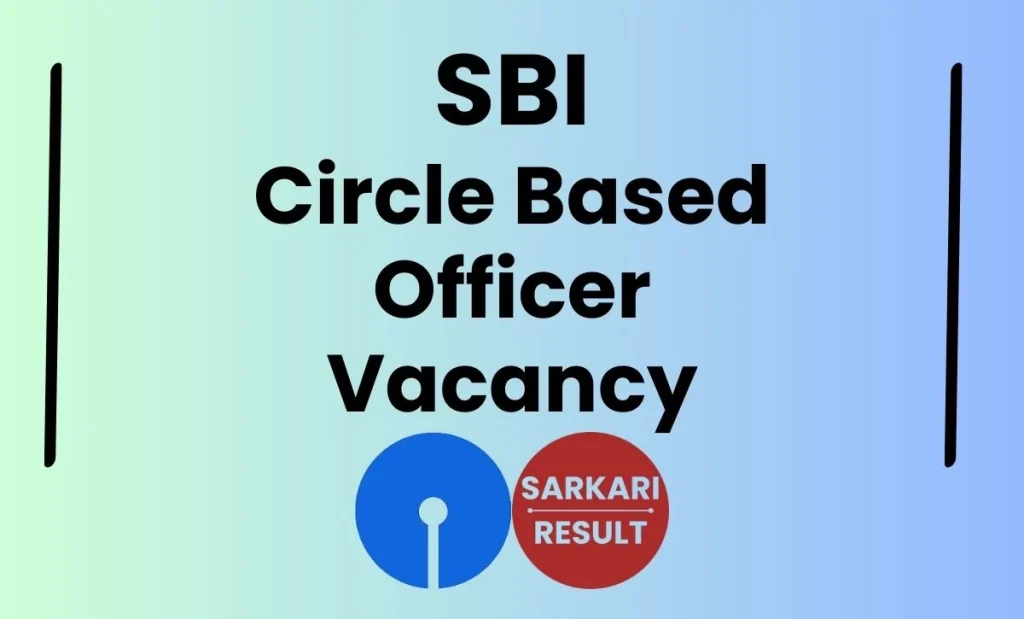 SBI Circle Based Officer Recruitment 2026 Notification Details & Apply Online Link is shared on this page for the interested candidates.