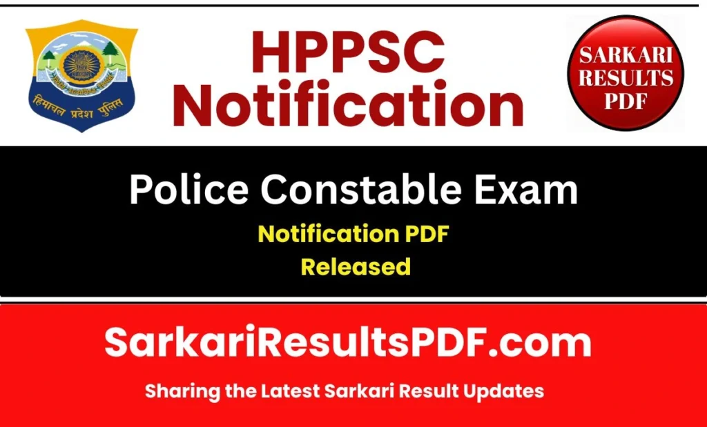 HP Police Constable Recruitment 2026 Notification and Apply Online Link is shared for the aspirants which is announced to fill 734 vacancies.